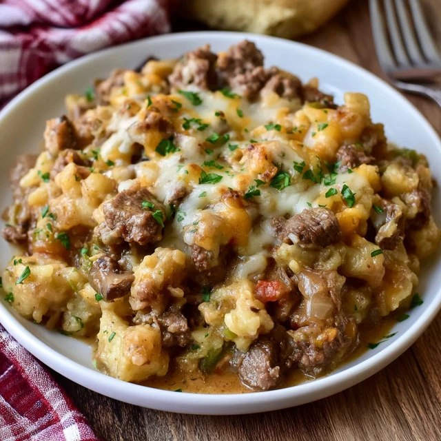 Cheesy Beef Tater Tot Casserole (Loaded Tot Hotdish with Ground Beef & Cheese, 55 Min)