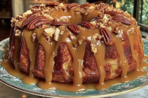 caramel apple cake