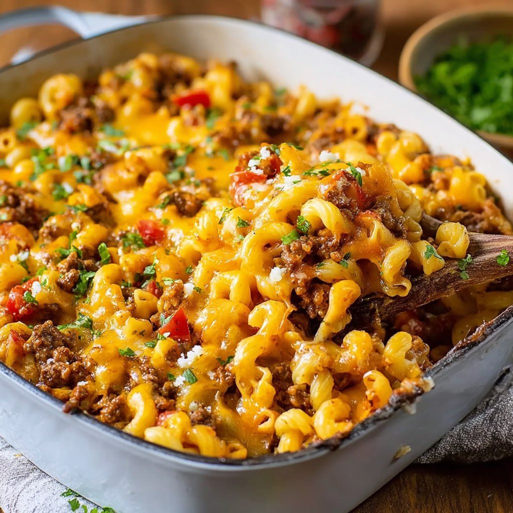 cheeseburger casserole