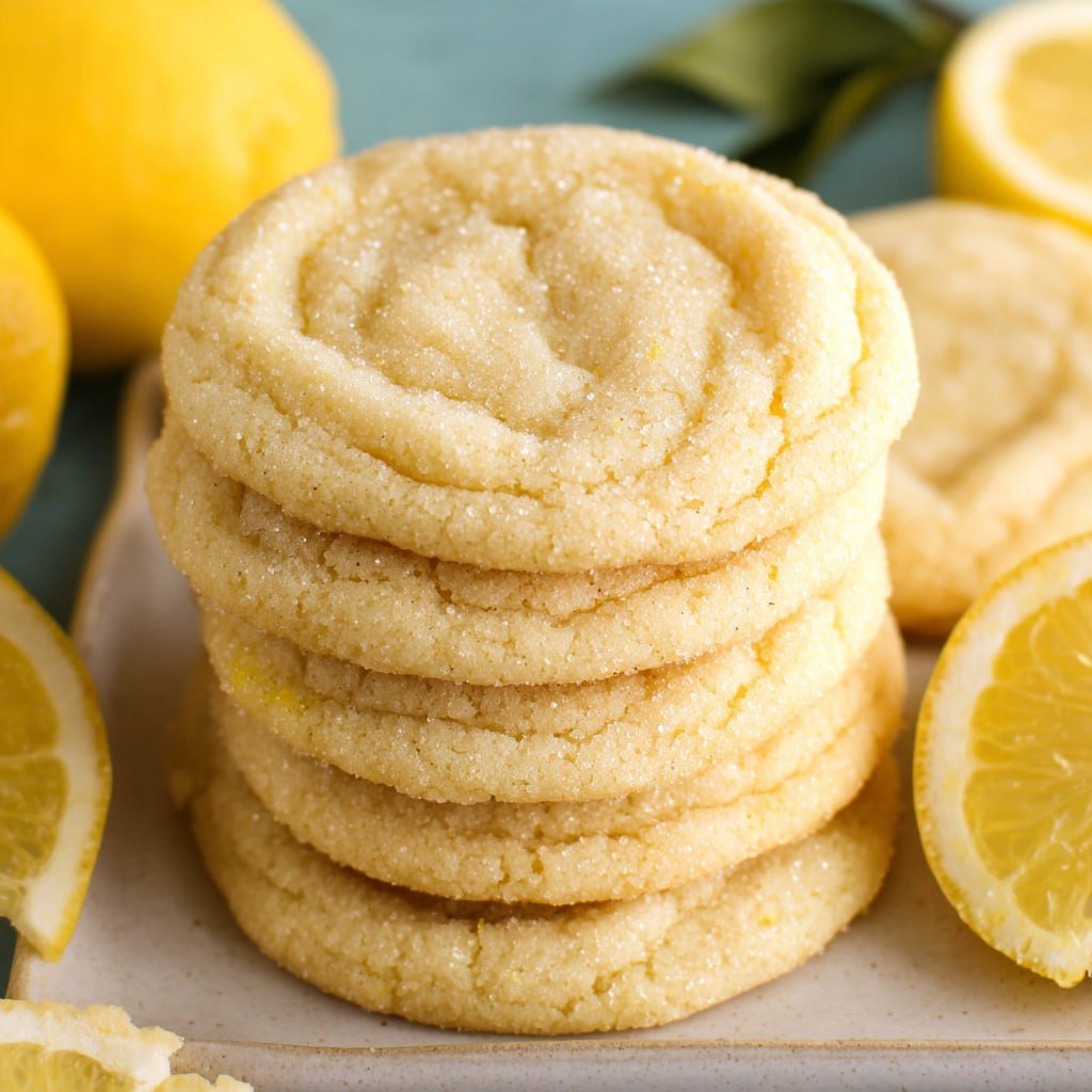 Chewy Lemon Sugar Cookies (Bright & Buttery, 25 Minutes)