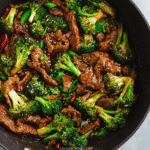 chinese beef and broccoli