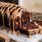 chocolate caramel coffee cake