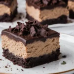 chocolate mousse brownies