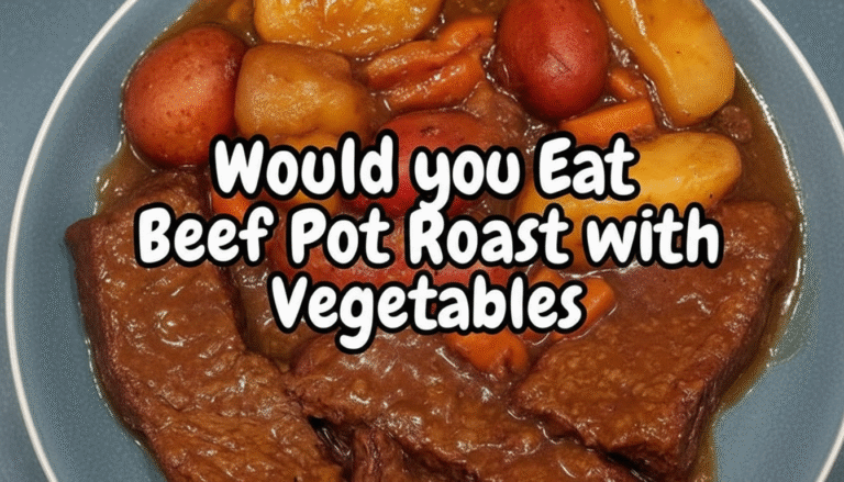 classic beef pot roast with root vegetables