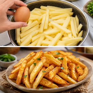 crispy baked potato wedges