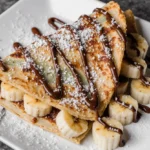chocolate breakfast crêpes