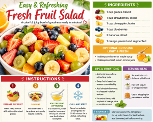 fresh fruit salad