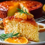 fresh orange zest cake