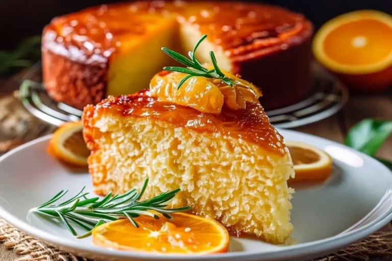 fresh orange zest cake