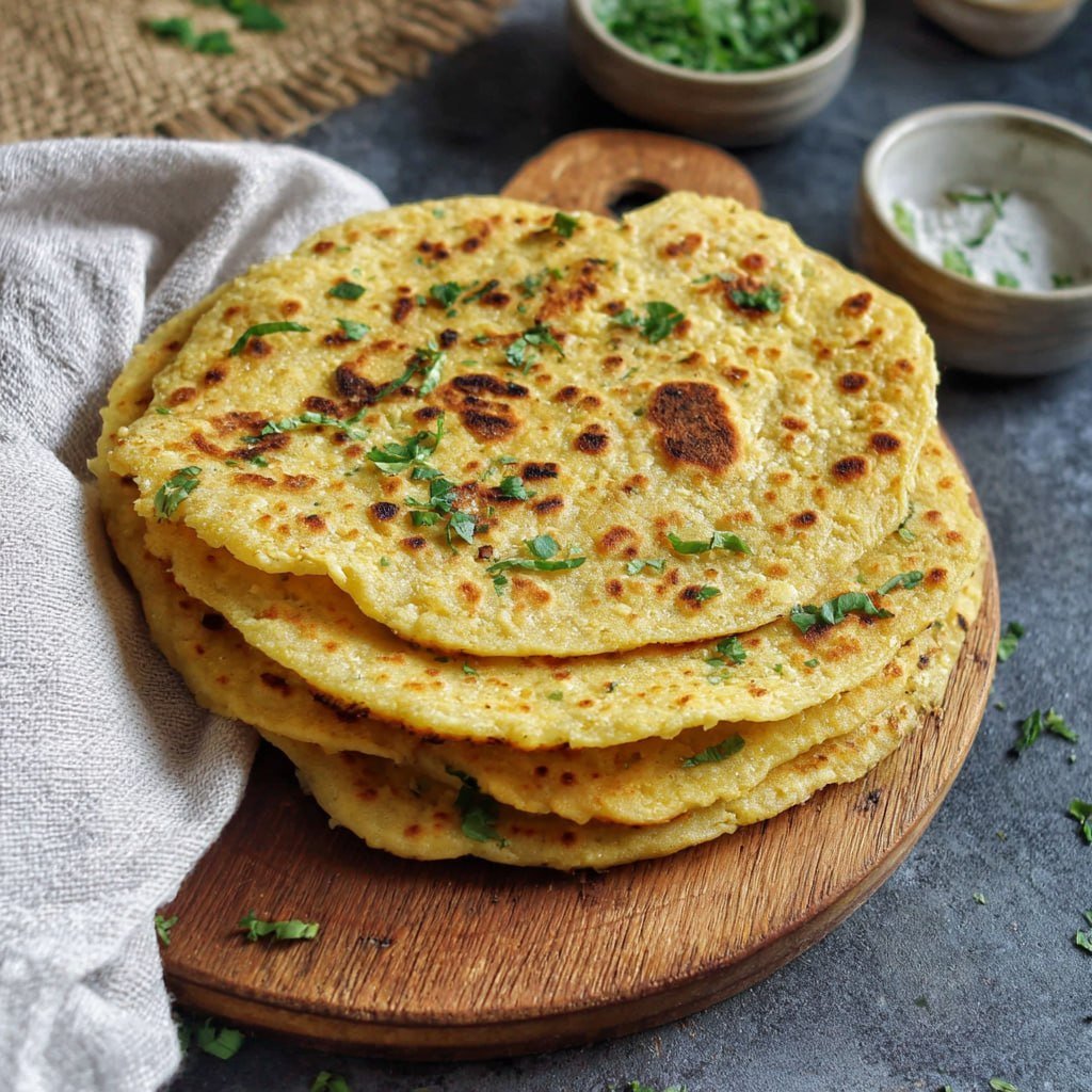 gluten-free potato flatbread