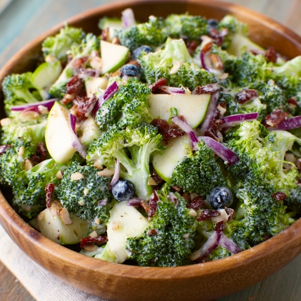 healthy broccoli salad