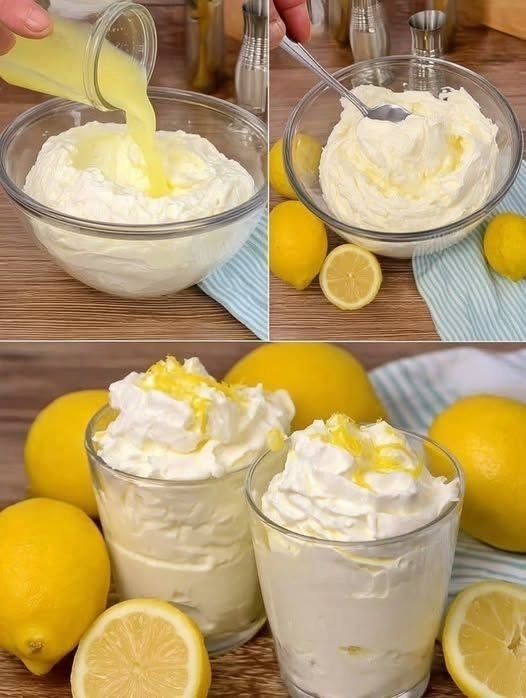 keto lemon mousse