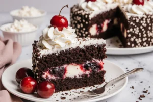 moist black forest cake