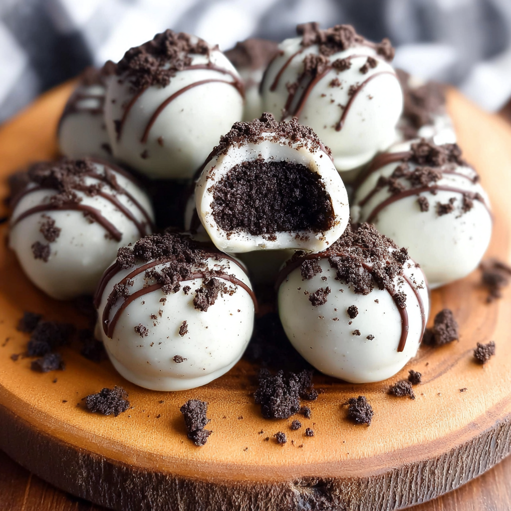no-bake oreo truffles