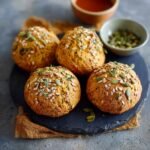 Best red lentil bread rolls recipe showing golden crust and soft inside