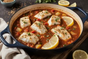 spanish fish and potato stew