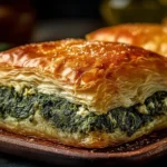 spinach and feta puff pastry pie