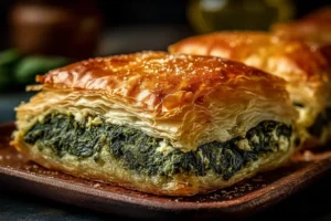 spinach and feta puff pastry pie